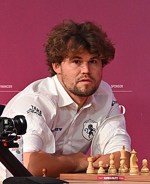 Magnus Carlsen portrait
